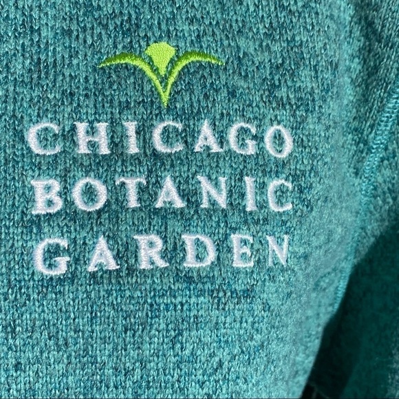 Women's Heather Teal Sweater Knit Fleece Plus size - Picture 7 of 12